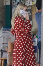Pregnant EMMA ROBERTS Out and About in Los Angeles 10/20/2020