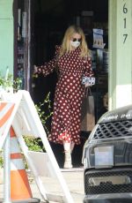 Pregnant EMMA ROBERTS Out and About in Los Angeles 10/20/2020