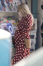 Pregnant EMMA ROBERTS Out and About in Los Angeles 10/20/2020
