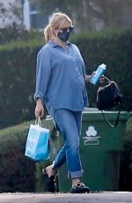 Pregnant EMMA ROBERTS Out and Abut in Los Feliz 10/06/2020