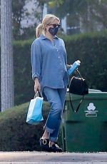 Pregnant EMMA ROBERTS Out and Abut in Los Feliz 10/06/2020