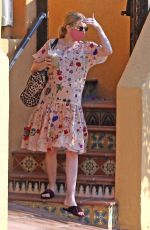 Pregnant EMMA ROBERTS Out in Los Angeles 10/07/2020