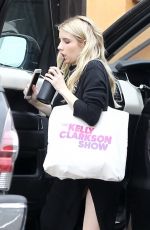 Pregnant EMMA ROBERTS Out in Los Angeles 10/23/2020