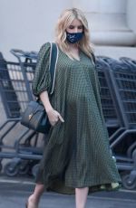 Pregnant EMMA ROBERTS Out Shopping in Los Angeles 10/15/2020