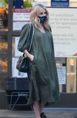 Pregnant EMMA ROBERTS Out Shopping in Los Angeles 10/15/2020