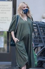 Pregnant EMMA ROBERTS Out Shopping in Los Angeles 10/15/2020