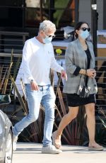 Pregnant KATHARINE MCPHEE and David Foster Out Shopping in Los Angeles 10/21/2020