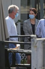 Pregnant KATHARINE MCPHEE and David Foster Out Shopping in Los Angeles 10/21/2020