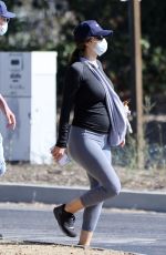 Pregnant KATHARINE MCPHEE and David Foster Out Shopping in Montecito 10/06/2020