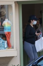 Pregnant KATHARINE MCPHEE and David Foster Out Shopping in Montecito 10/06/2020