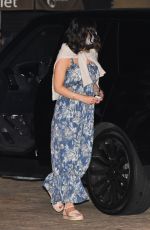 Pregnant KATHARINE MCPHEE at Nobu in Malibu 10/16/2020