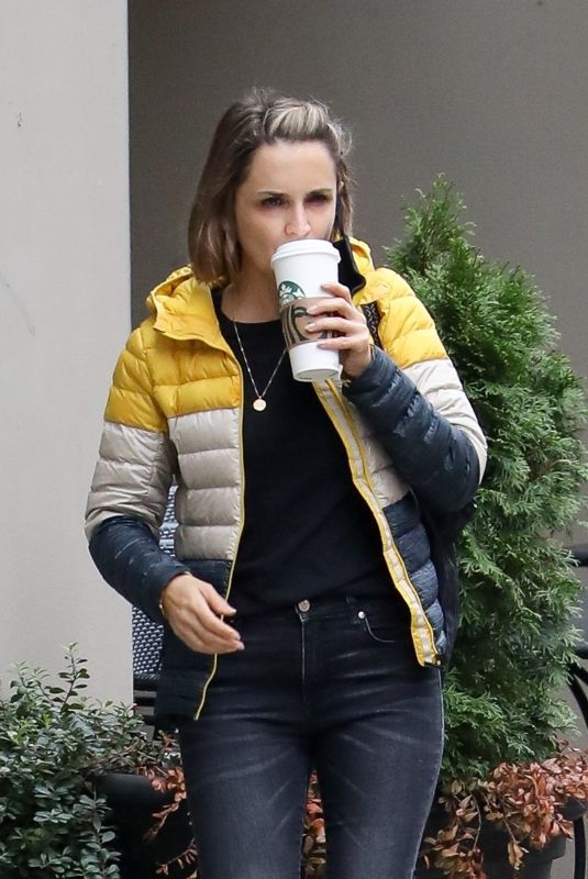 RACHAEL LEIGH COOK Out for Coffee in Vancouver 10/12/2020