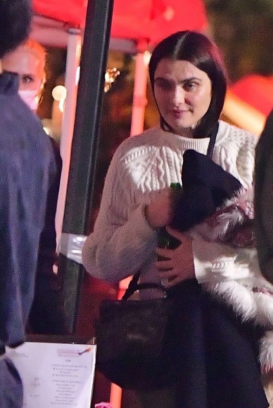 RACHEL WEISZ Out for Dinner in New York 10/11/2020