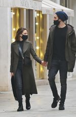 REBECCA FERGUSON Out with Her Boyfriend in Venice 10/22/2020