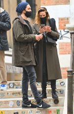 REBECCA FERGUSON Out with Her Boyfriend in Venice 10/22/2020
