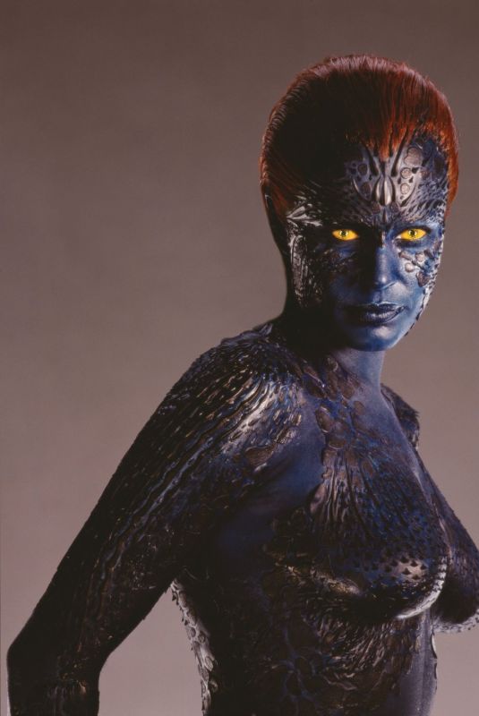 REBECCA ROMIJN as X-Men’s Mystique