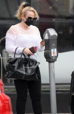 REBEL WILSON Arrives at a Skincare Salon in Beverly Hills 10/20/2020