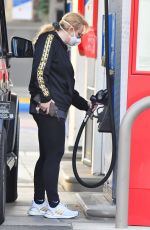 REBEL WILSON at a Gas Station in West Hollywood 10/20/2020