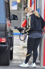REBEL WILSON at a Gas Station in West Hollywood 10/20/2020