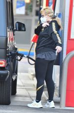 REBEL WILSON at a Gas Station in West Hollywood 10/20/2020