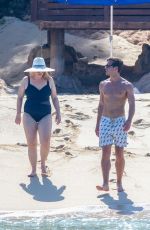 REBEL WILSON in Swimsuit at a Beach in Cabo San Lucas 10/12/2020