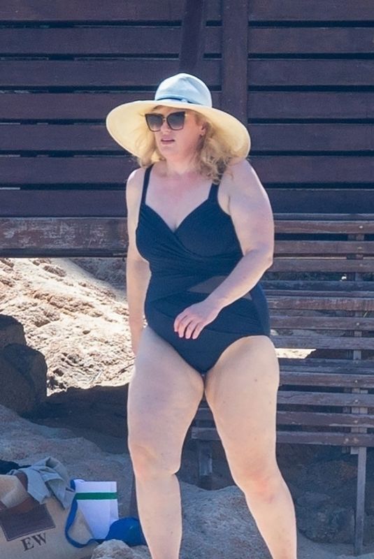 REBEL WILSON in Swimsuit at a Beach in Cabo San Lucas 10/12/2020