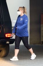 REBEL WILSON Leaves Sunset Tower Hotel in West Hollywood 10/15/2020