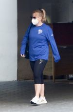 REBEL WILSON Leaves Sunset Tower Hotel in West Hollywood 10/15/2020