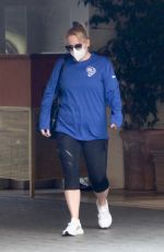 REBEL WILSON Leaves Sunset Tower Hotel in West Hollywood 10/15/2020