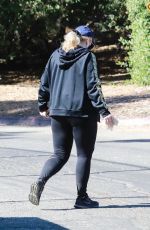 REBEL WILSON Out Hiking at Griffith Park in Los Feliz 10/30/2020