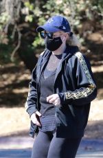 REBEL WILSON Out Hiking at Griffith Park in Los Feliz 10/30/2020