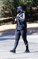 REBEL WILSON Out Hiking at Griffith Park in Los Feliz 10/30/2020