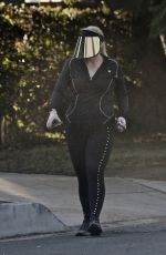 REBEL WILSON Out Hiking in Los Angeles 10/28/2020