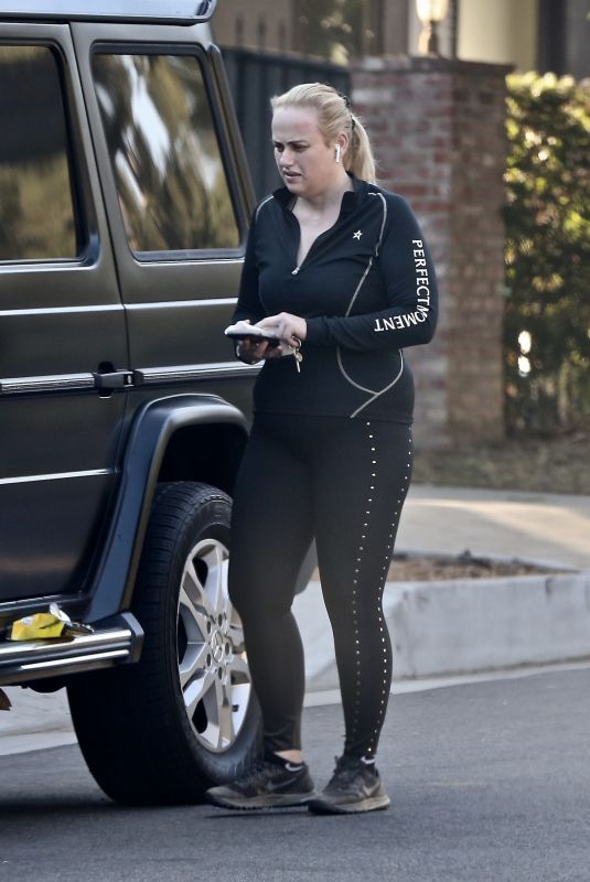 REBEL WILSON Out Hiking in Los Angeles 10/28/2020