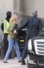 REESE WITHERSPOON Arrives on the Set of The Morning Show in Los Angeles 10/28/2020