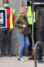 REESE WITHERSPOON Arrives on the Set of The Morning Show in Los Angeles 10/28/2020