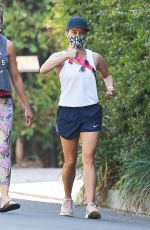REESE WITHERSPOON Out Hikinig in Brentwood 10/03/2020