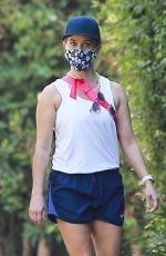 REESE WITHERSPOON Out Hikinig in Brentwood 10/03/2020