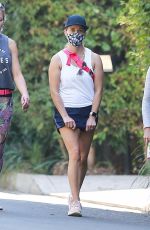 REESE WITHERSPOON Out Hikinig in Brentwood 10/03/2020