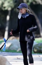 RENEE ZELLWEGER Out with Her Dogs in Santa Monica 10/11/2020