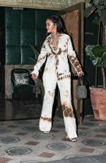 RIHANNA Out and About in Los Angeles 10/30/2020