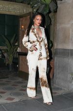 RIHANNA Out and About in Los Angeles 10/30/2020