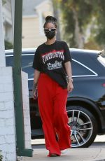 RIHANNA Out Shopping at Ralphs and Bristol Farms in Beverly Hills 10/19/2020