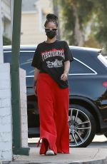 RIHANNA Out Shopping at Ralphs and Bristol Farms in Beverly Hills 10/19/2020