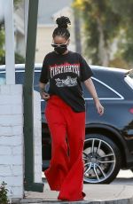 RIHANNA Out Shopping at Ralphs and Bristol Farms in Beverly Hills 10/19/2020