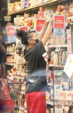 RIHANNA Out Shopping at Ralphs and Bristol Farms in Beverly Hills 10/19/2020