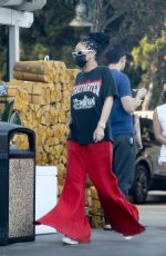 RIHANNA Out Shopping at Ralphs and Bristol Farms in Beverly Hills 10/19/2020