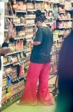 RIHANNA Out Shopping at Ralphs and Bristol Farms in Beverly Hills 10/19/2020
