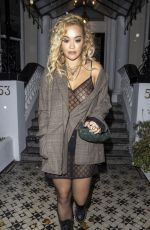 RITA ORA at a Recording Studio in London 10/13/2020