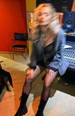 RITA ORA at a Recording Studio in London 10/13/2020